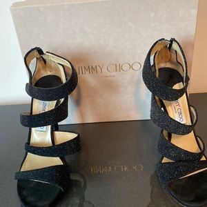 Jimmy Choo sparkle sandals